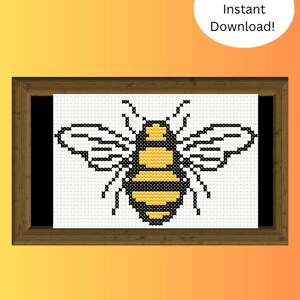 Bee Cross Stitch