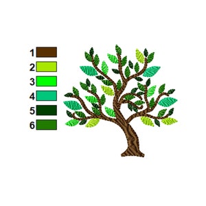 Tree of Life Embroidery Designs, Instant Download - 5 Sizes - Etsy