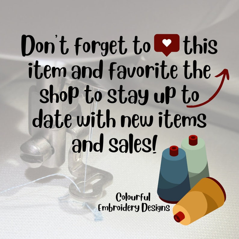 May include: Don't forget to heart this item and favorite the shop to stay up to date with new items and sales! Colourful Embroidery Designs.