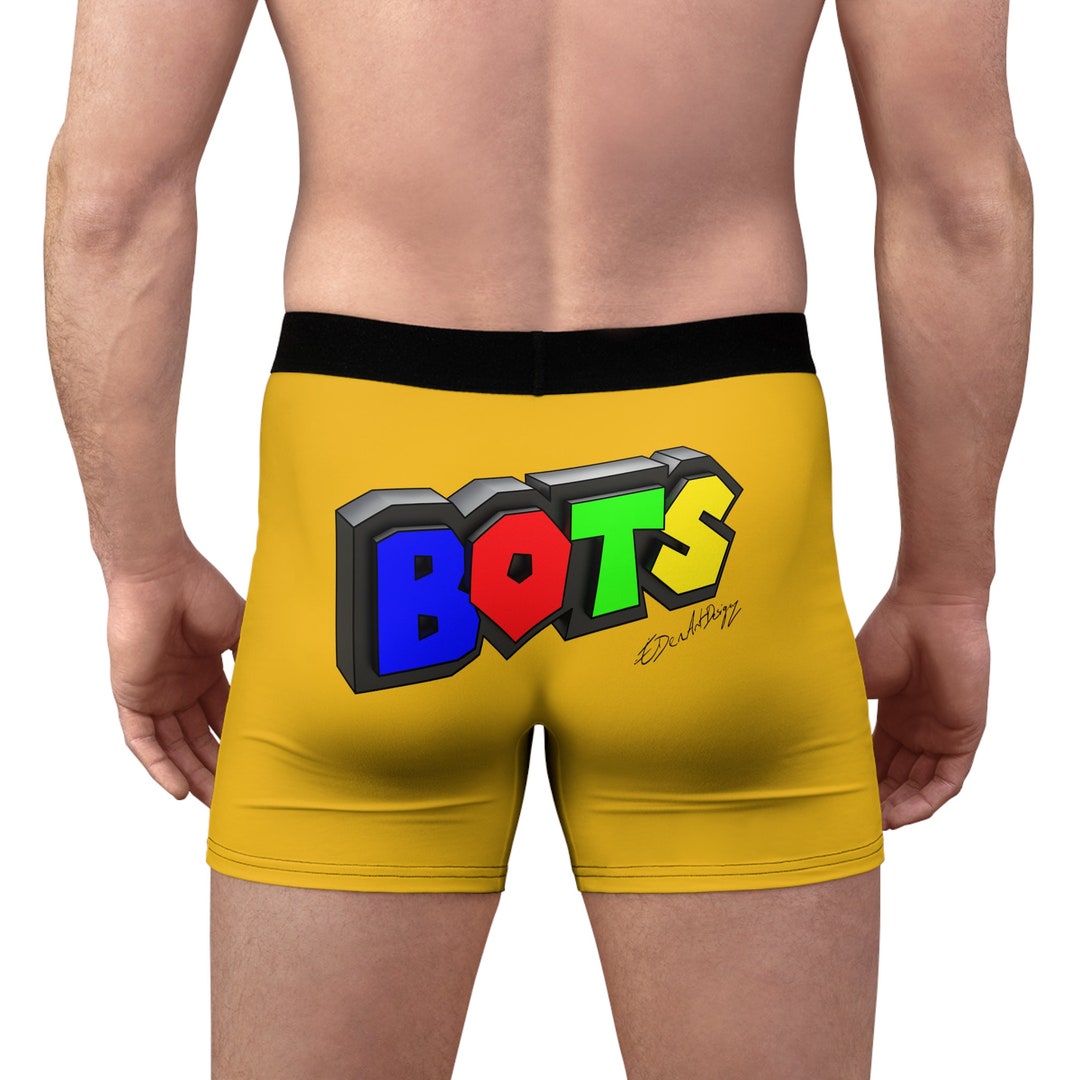 Men's Boxer Yellow Boxer for Men Boxer Underwear Men Etsy
