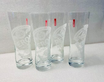 Peroni Signature Italian Beer Glass, Set of 2 Glasses