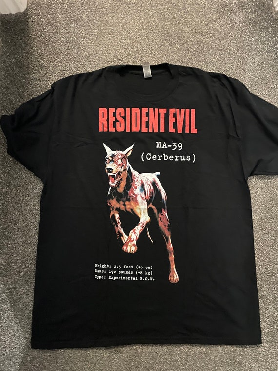 Resident Evil - Cerberus Zombie Dog T Shirt - Various Sizes