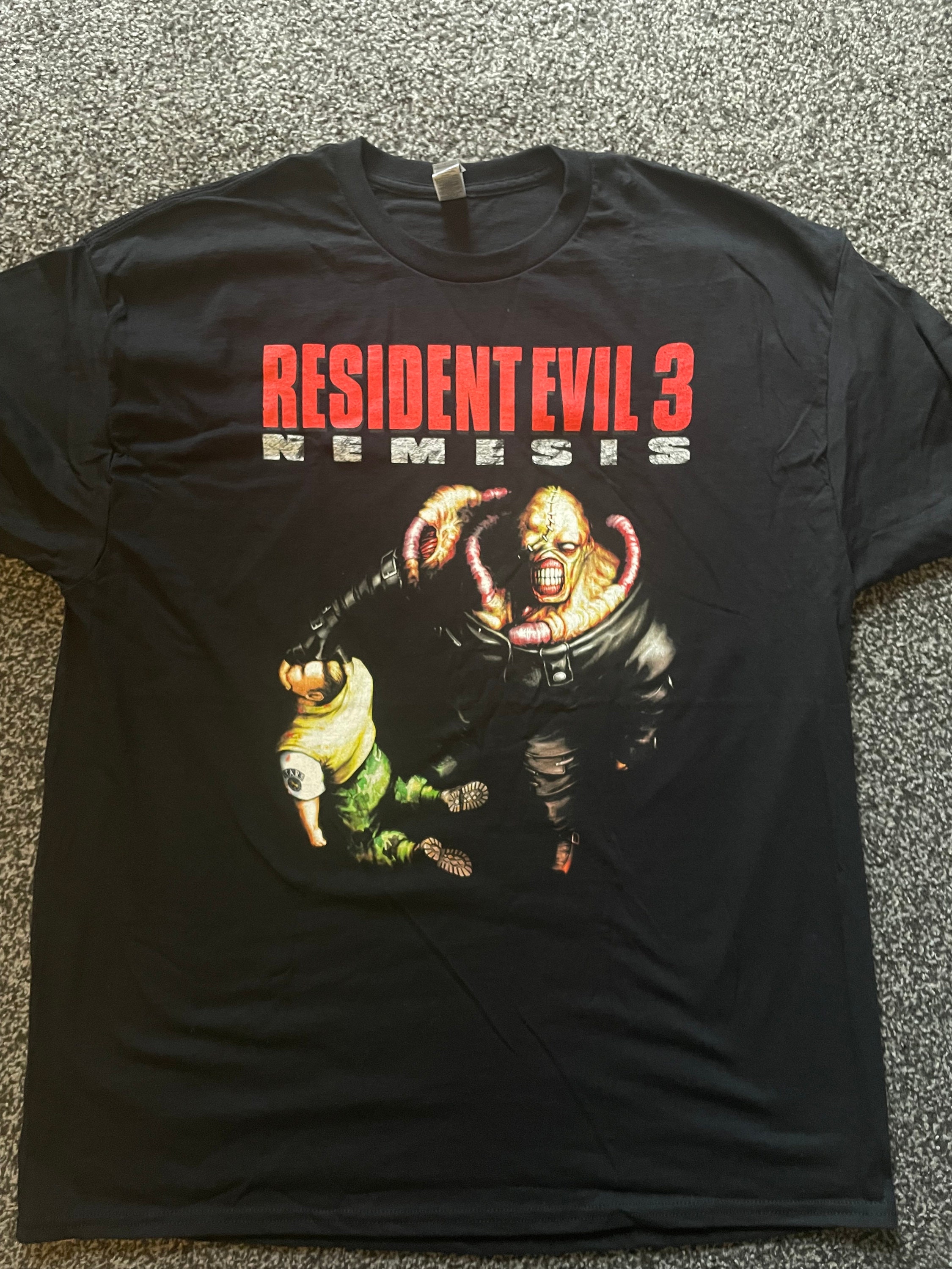 Resident Evil 3 Nemesis - T Shirt - Various Sizes Survival