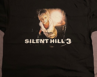 Silent Hill 3 - Heather Mason - T Shirt - Various Sizes Survival Horror PlayStation 2 PS2 Resident Evil
