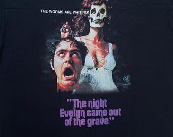 The Night Evelyn Came out of the Grave - T shirt - Various Sizes - Giallo Italian Gothic Horror Movie