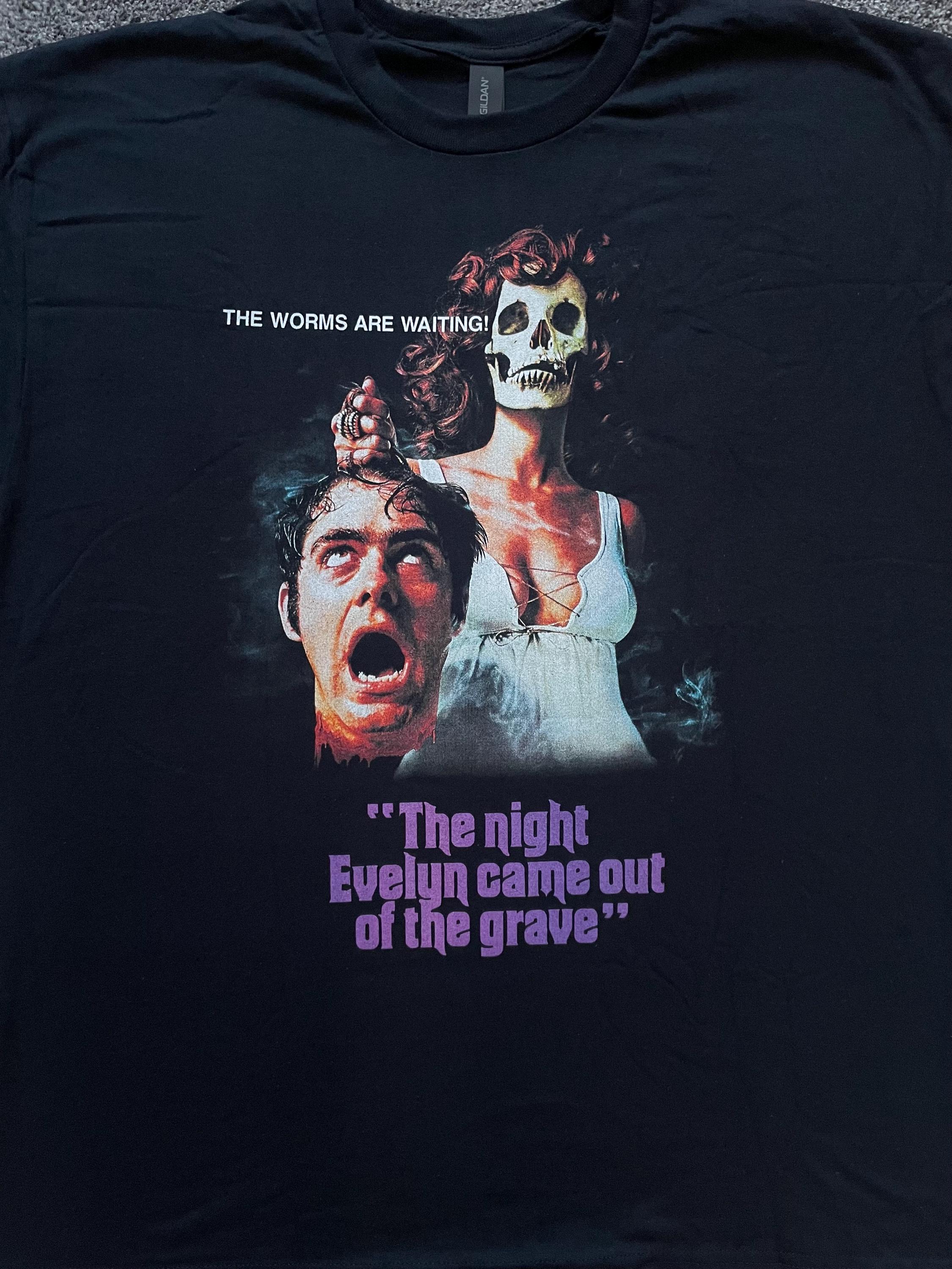 The Night Evelyn Came Out of the Grave - T Shirt - Various Sizes