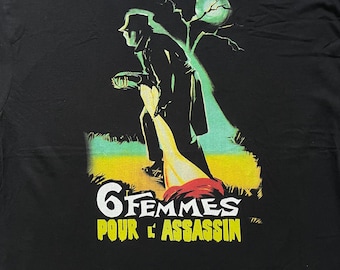 Blood and Black Lace - French - T shirt - Various Sizes - Giallo Italian Horror Movie