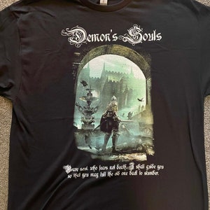 Demon's Souls - T-shirt - Différentes tailles Bague Elden Dark Souls