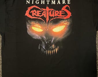 Nightmare Creatures - T Shirt - Various Sizes Horror PlayStation PS1 N64 Resident Evil
