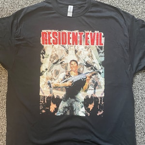 Resident Evil - Camiseta - Varios tamaños Survival Horror PlayStation PS1