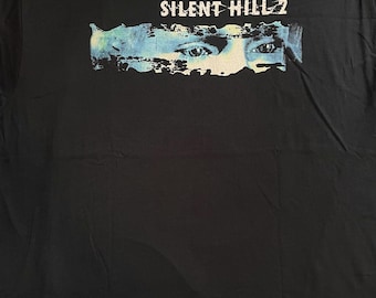 Silent Hill 2 - EU Vers - T Shirt - Various Sizes Survival Horror PlayStation 2 PS2 Resident Evil