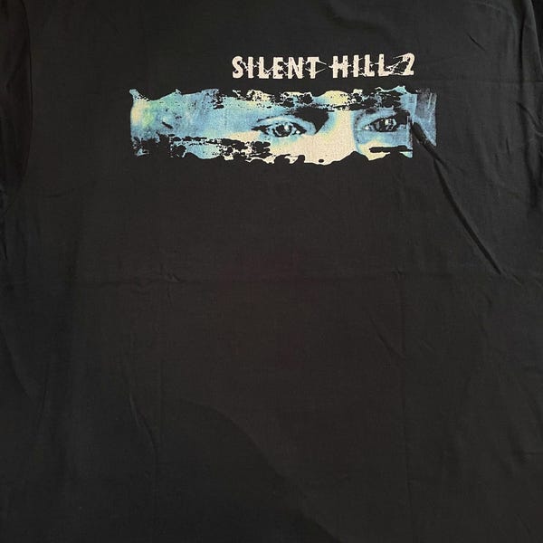 Silent Hill 2 - EU Vers - T Shirt - Various Sizes Survival Horror PlayStation 2 PS2 Resident Evil