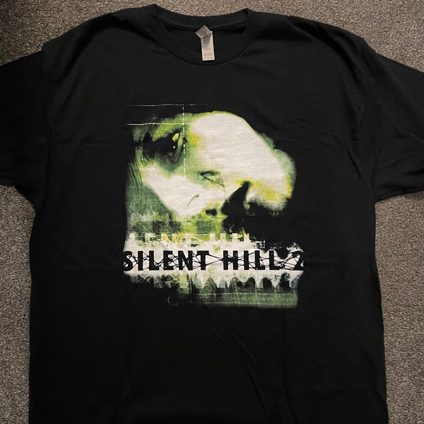 Silent Hill 2 - T Shirt - Various Sizes Survival Horror PlayStation 2 PS2 Resident Evil