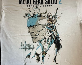 Metal Gear Solid - T Shirt - Various Sizes - PlayStation PS1 Game