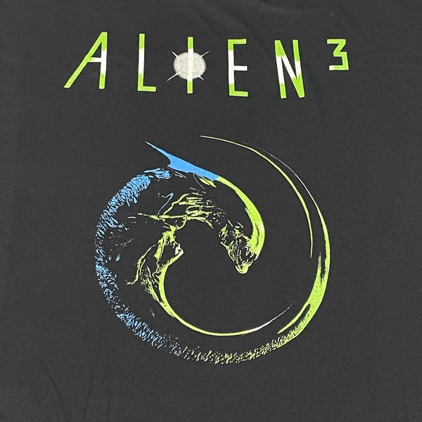 ALIEN 3 T shirt - Various Sizes - Aliens Sci-fi Horror