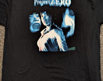 Project Zero - T Shirt - Various Sizes Fatal Frame Survival Horror PlayStation 2 PS2 Resident Evil