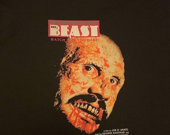 Antropophagus T shirt Video Nasty VHS Dpp 39 Various Sizes - Italian Horror Movie Absurd