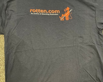 Rotten.com - Pretty Corpse - T shirt - Various Sizes - Rotten dot com Early internet Live Leak