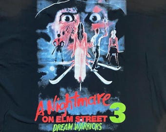 Nightmare on Elm Street 3 - Dream Warriors - T Shirt Various Sizes Horror Movie