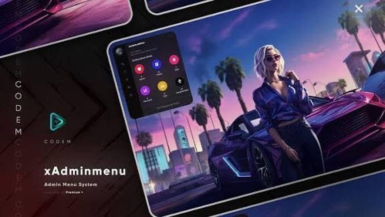 Codem Premium Admin Menu Fivem Script - Etsy