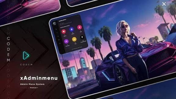 Codem Premium Admin Menu Fivem Script - Etsy