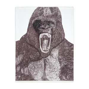 Velveteen Minky Blanket (Two-sided print)