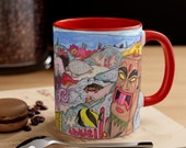 Hawaiian 2 Accent Coffee Mug, 11oz