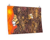 Leo Love Premium Matte horizontal poster