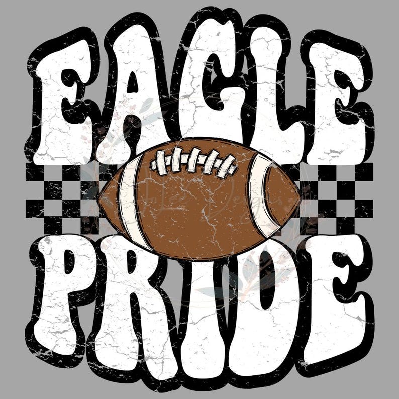 Eagle Pride Football Etsy