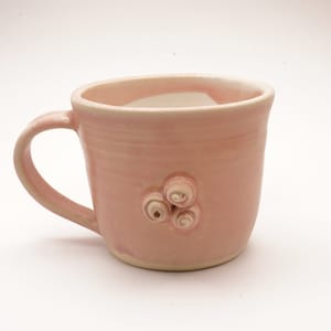 Pink Coffee Cup with Roses