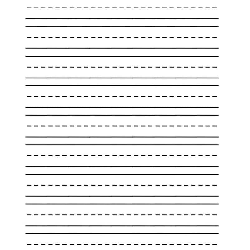 Finish Writing Paper Writing Paper Blank - Etsy