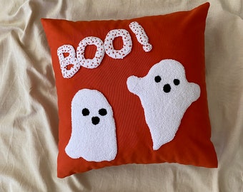 Almohada de aguja de punzonado de Halloween / Almohada de punzonado / Cubierta de aguja de punzonado / Cubierta de punzonado / Almohada de nombre de punzonado / Nombre de aguja de punzonado / Aguja de punzonado