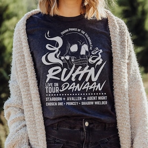 Crescent City Shirt Ruhn Danaan Bookish Merch SJM ACOTAR Shirt Throne of Glass  Booktok Bookstagram Fantasy Books Shirt Bookish Things