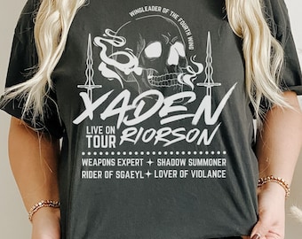 Fourth Wing Shirt | Basgiath War College Shirt | Dragon Rider Violet Sorrengail Xaden Riorson Fantasy Bookish The Empyrean | Booktok Merch