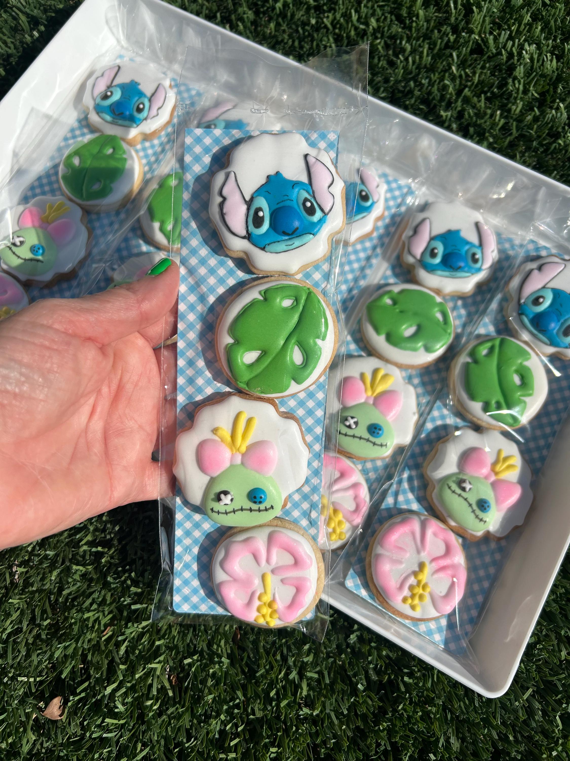Lilo and stitch sugar cookies
