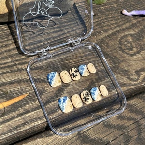 Hawaii trip press on nails