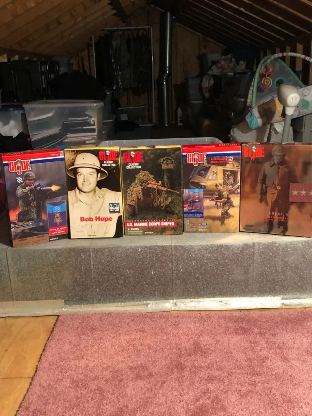 GI Joe 5 Action Figures in Box Etsy