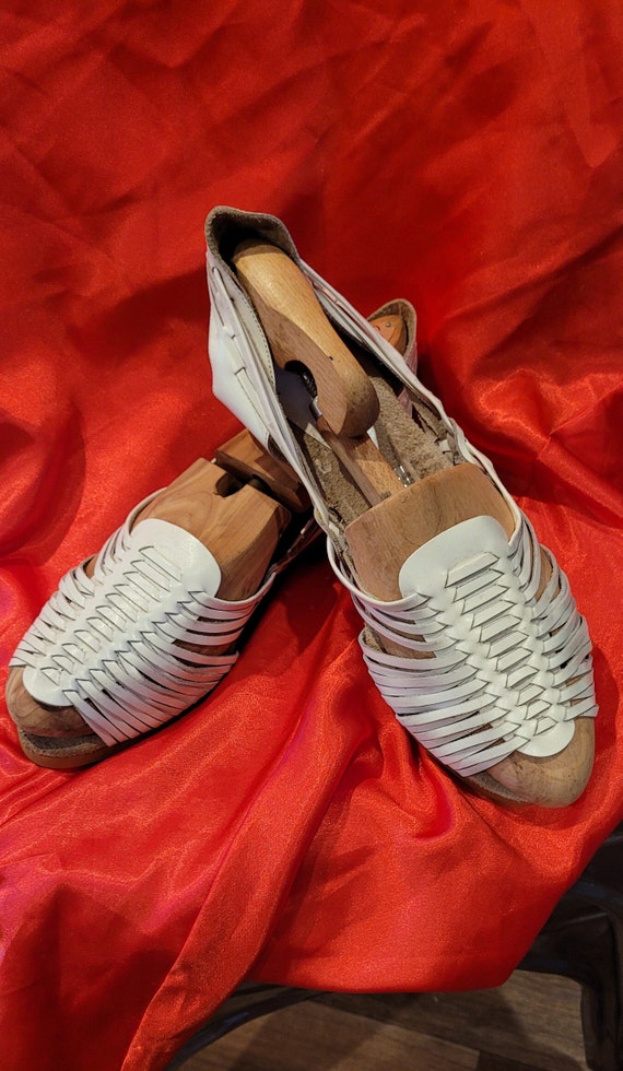 OLAF  HUARACHES White VINTAGE  Sandals