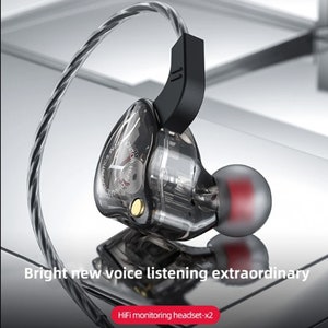 X2 Sport Filaire InEar Casque Subwoofer Téléphone Mobiele Casque