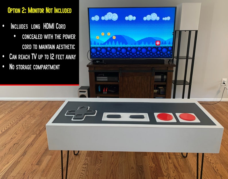 Retro Gaming System & Table Etsy