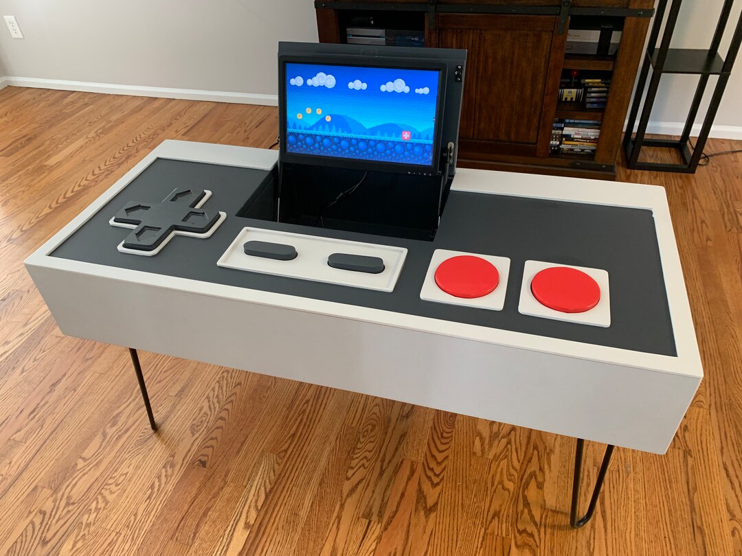 Retro Gaming System & Table Etsy