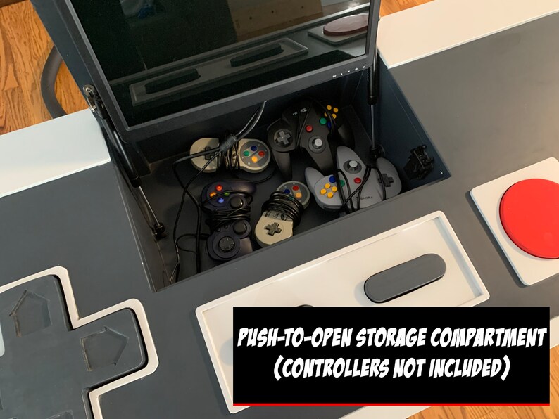 Retro Gaming System & Table Etsy