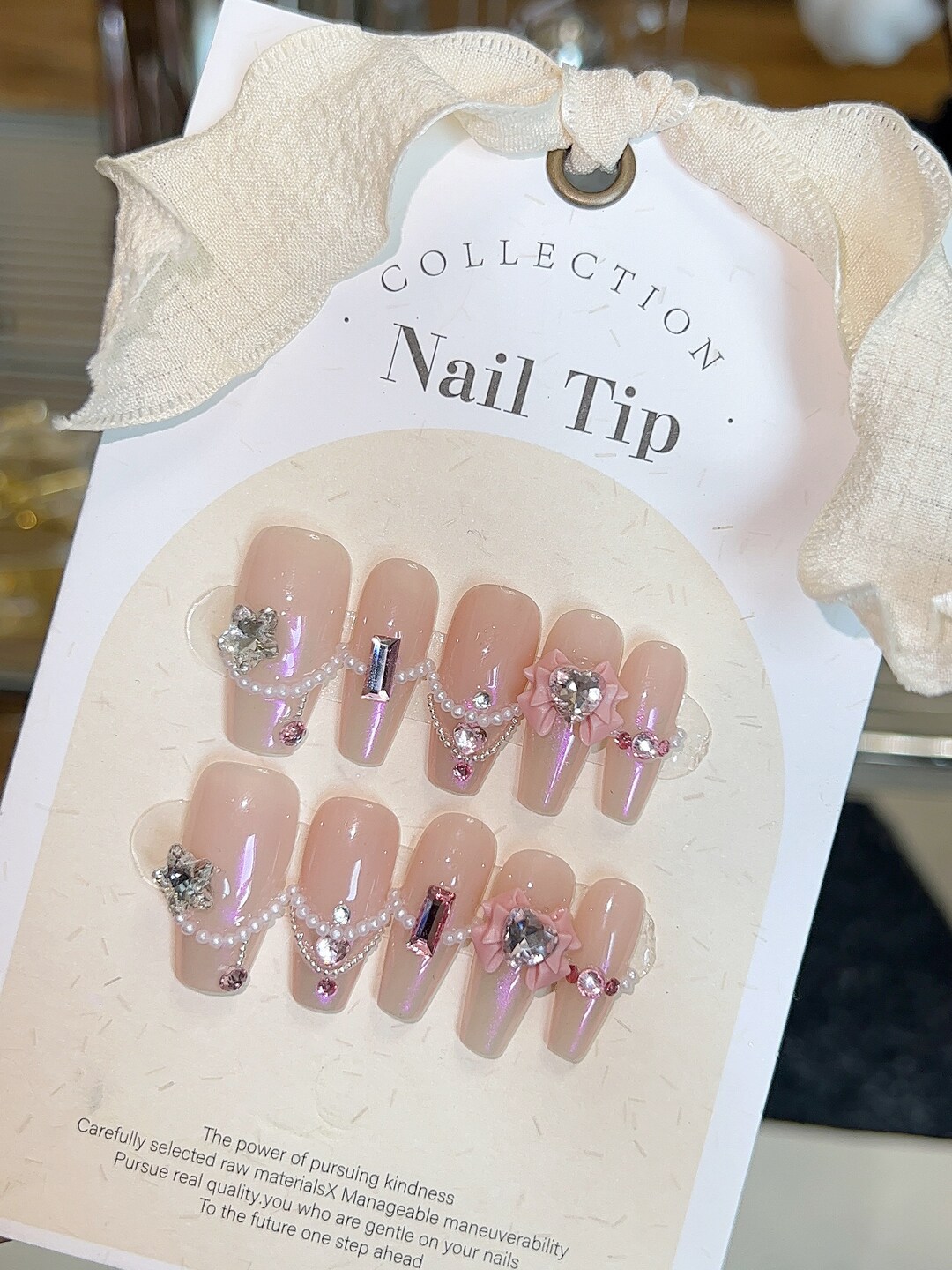 Press on Nails, Glue on Nails, Fake Nails, Artificial Art Cover ...