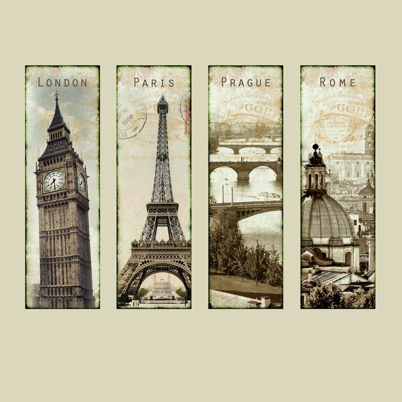 Cities Printable Bookmarks , Bookmarks , Cities , Printable Bookmarks ...