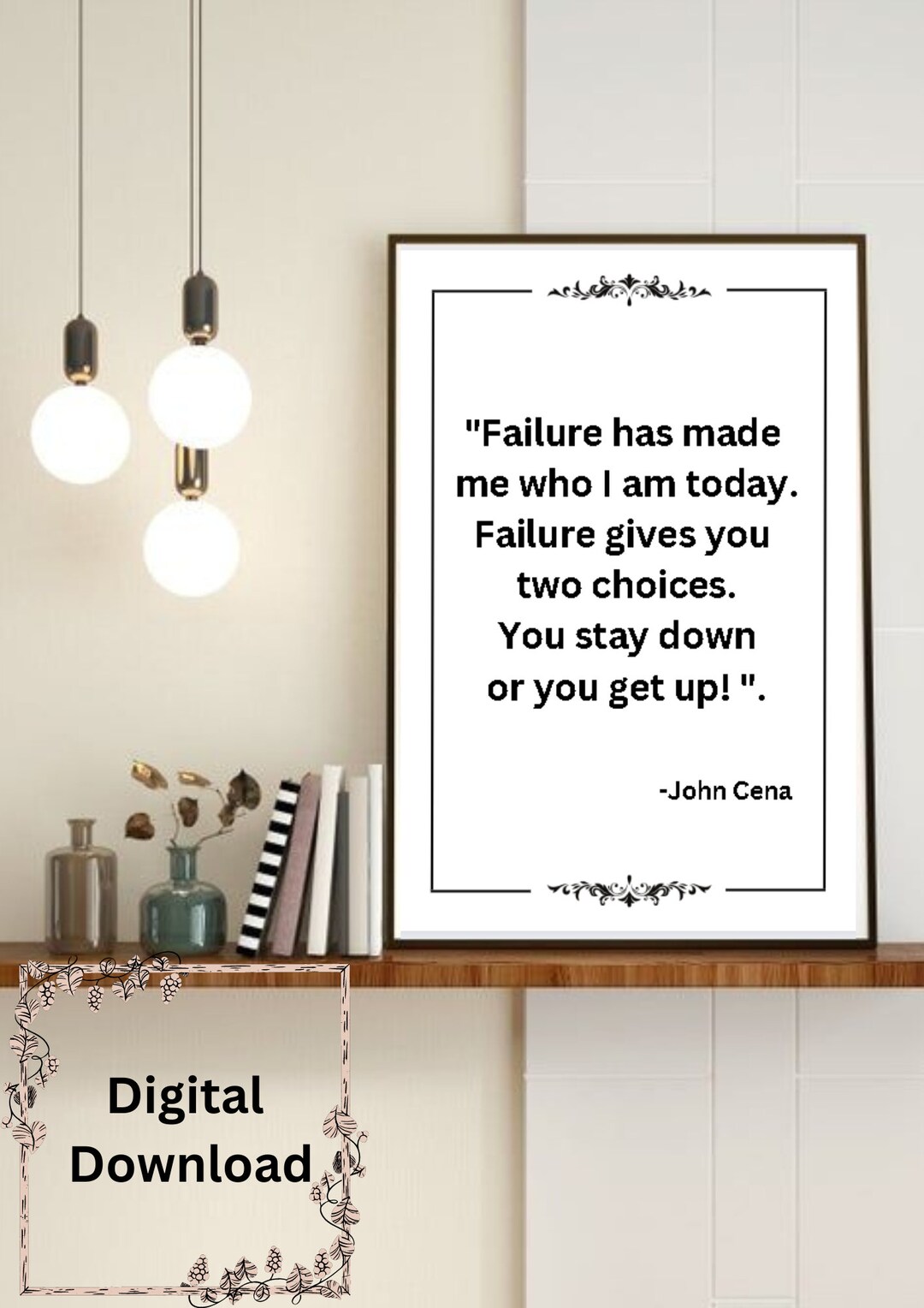 Motivational & Inspirational Quotes Wall Poster Decoration. Etsy