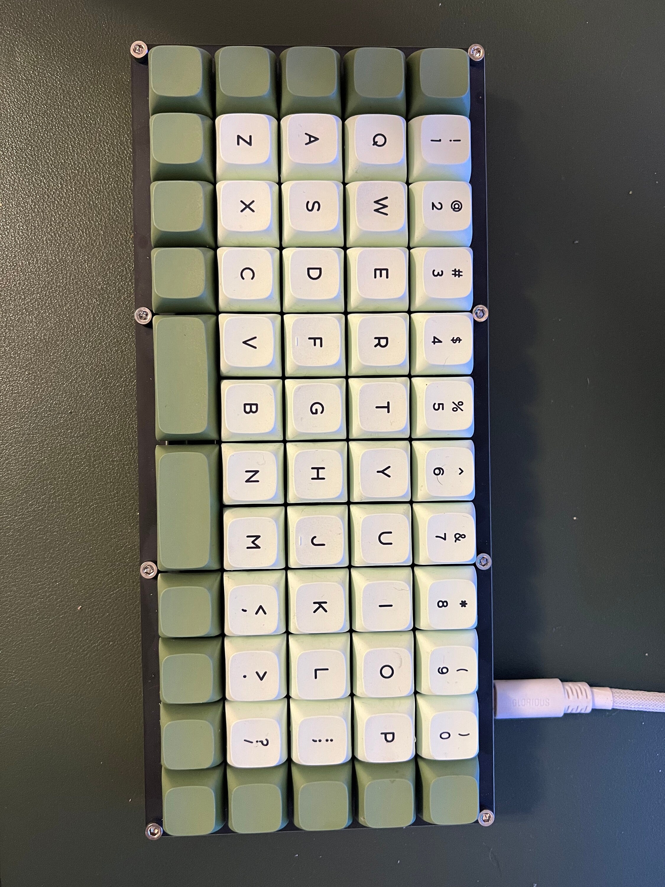 Ortholinear Keyboard Etsy