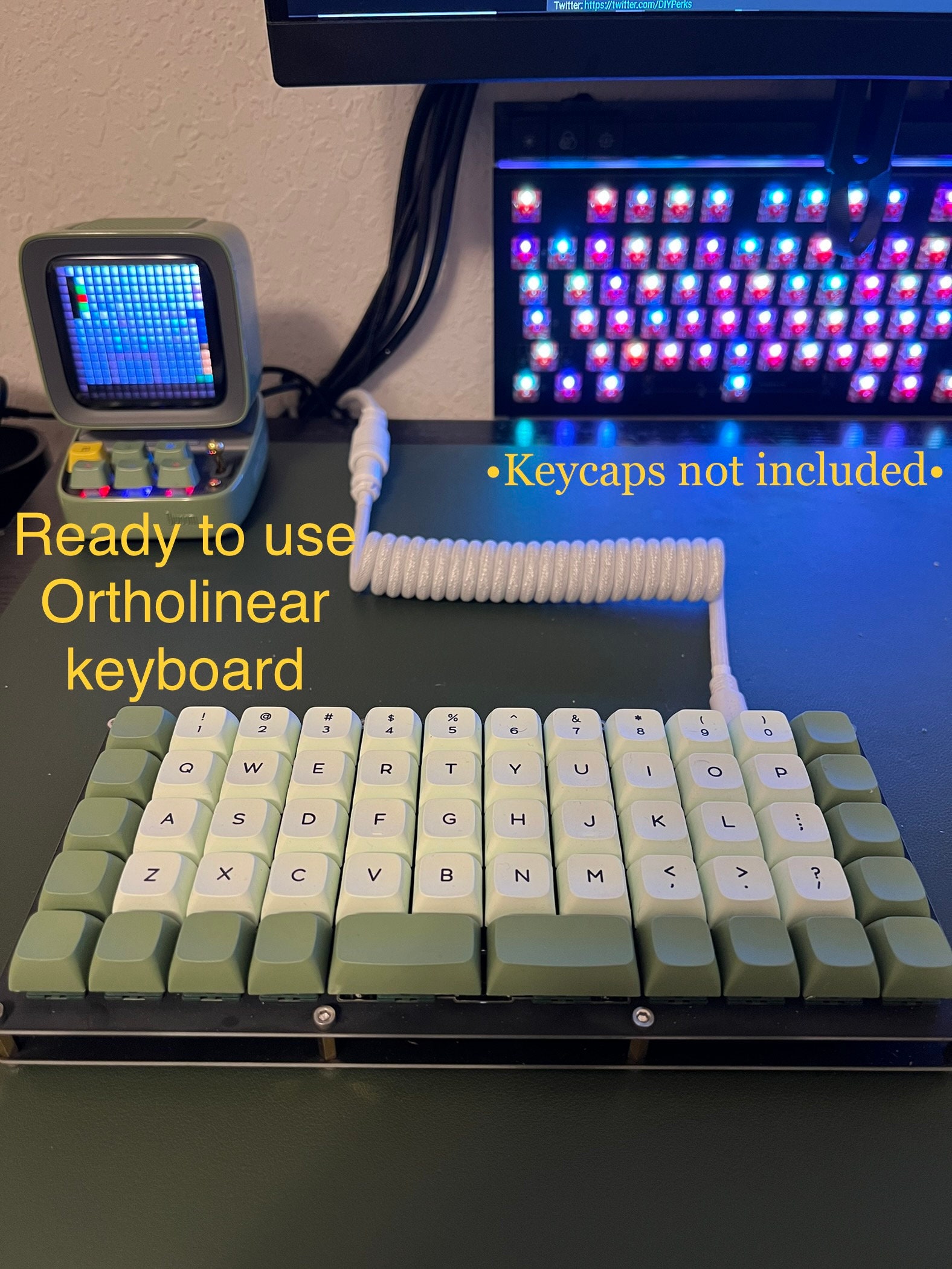 Ortholinear Keyboard Etsy