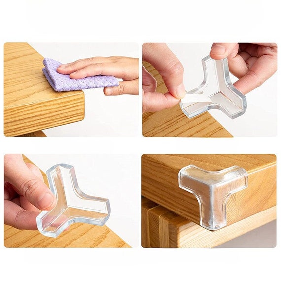 Furniture Corner Guard and Edge Safety Bumpers Corner Sharp Furniture  Protector Table and Cabinets Corner Protector Guards for Baby Satety 