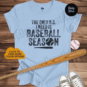 Camiseta divertida de la temporada de béisbol para fanáticos del béisbol. Camiseta divertida de béisbol. Regalo para fanáticos del béisbol. Regalo para ella. Regalo para él. Camiseta de mamá de béisbol.