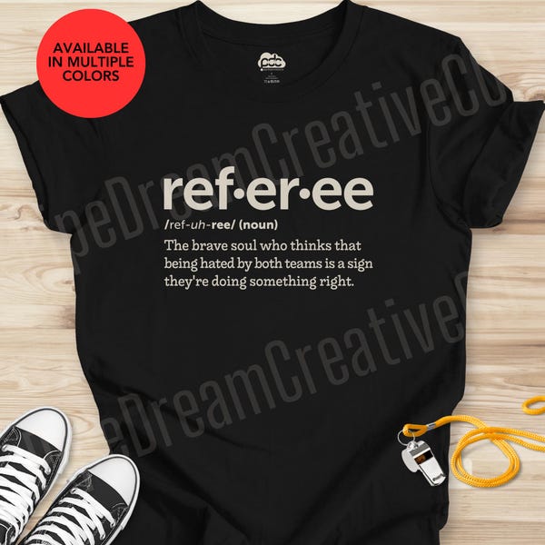 "Lustiges ""Schiedsrichter"" T-Shirt."